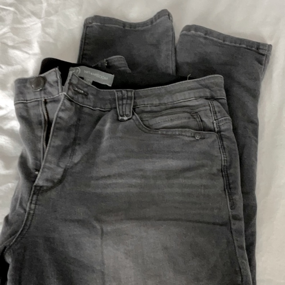Grey jeans